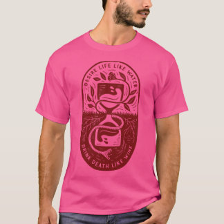T-shirt Vie désirée comme l'eau