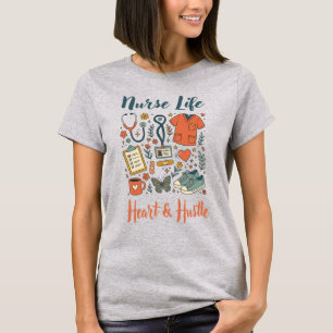 T-shirt Vie d'infirmière