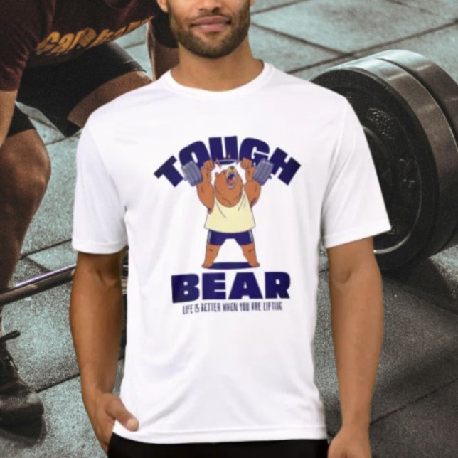 T-shirt Vie d'ours dure (Créateur téléchargé)