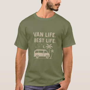 T-shirt Vie en Van. Meilleure Vie. – Tee-shirt minimaliste