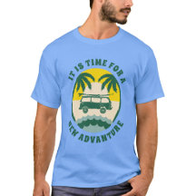 T-Shirt Vie en Van Rétro