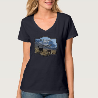 T-shirt Vie faite pour une aventure Cool - Citation de Lla
