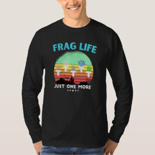 T-shirt Vie Frag Coral Reef Aquarium Aquarium D'Eau Salée 