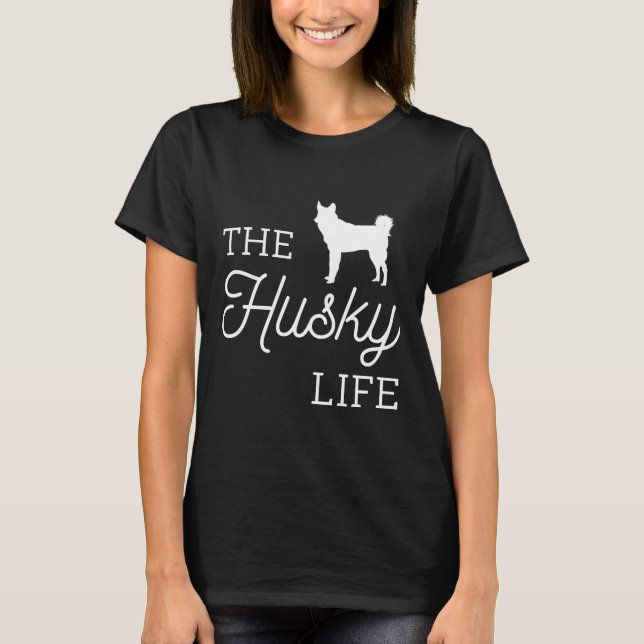 T-shirt Vie Husky (Devant)