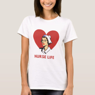 T-shirt Vie infirmière