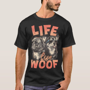 T-shirt Vie Love Woof