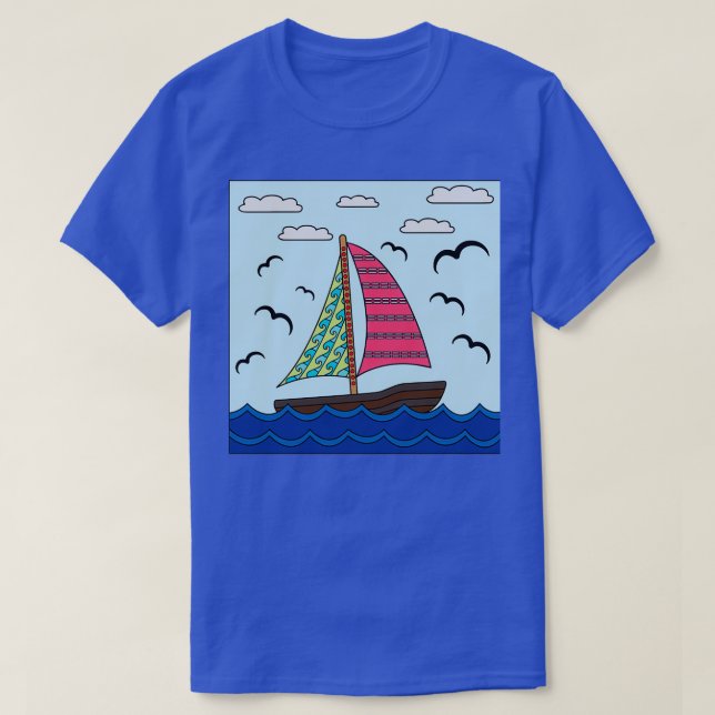 T-shirt Vie marine 265 Style2 (Design devant)