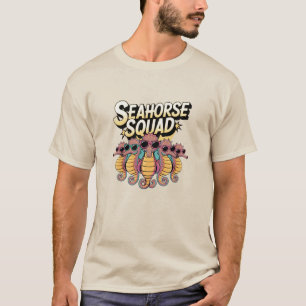 T-shirt Vie Marine Humoristique : Seahorse Designs