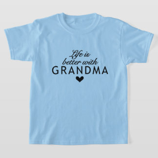 T-shirt vie mignonne mieux Grand-mère