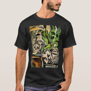 T-shirt Vie morte avec art géométrique Cranium