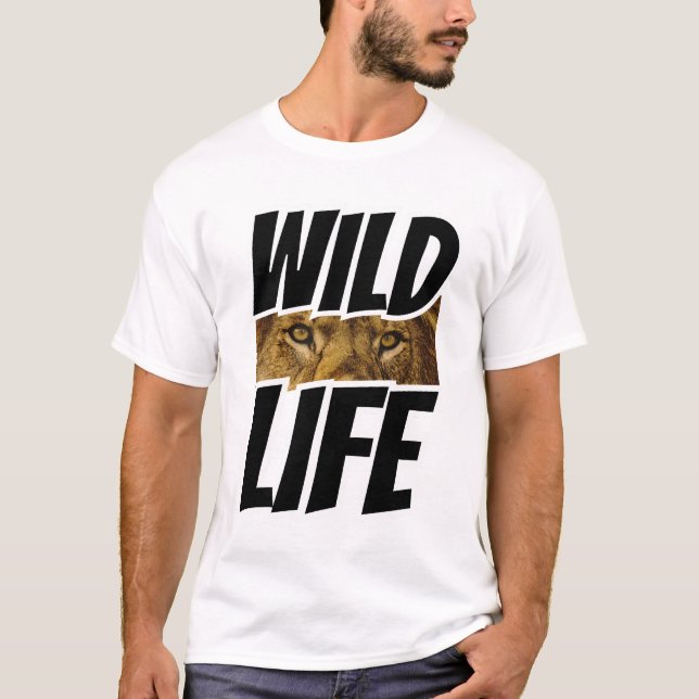 T-shirt Vie sauvage (Devant)