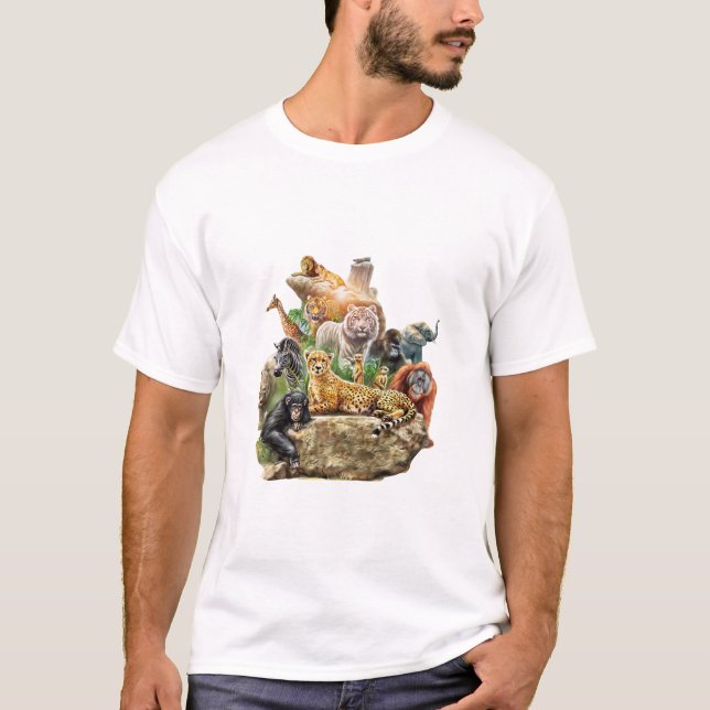 T-shirt Vie sauvage (Devant)