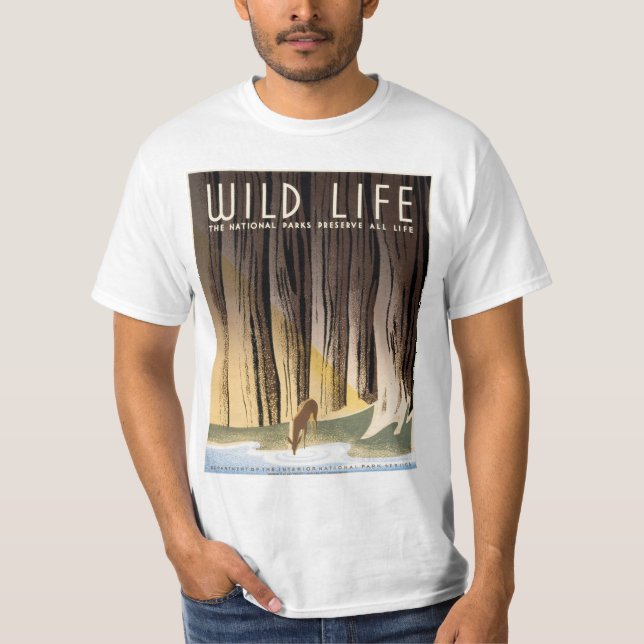 T-shirt Vie sauvage (Devant)