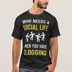 T-shirt Vie sociale Claquage Claque Claqueur