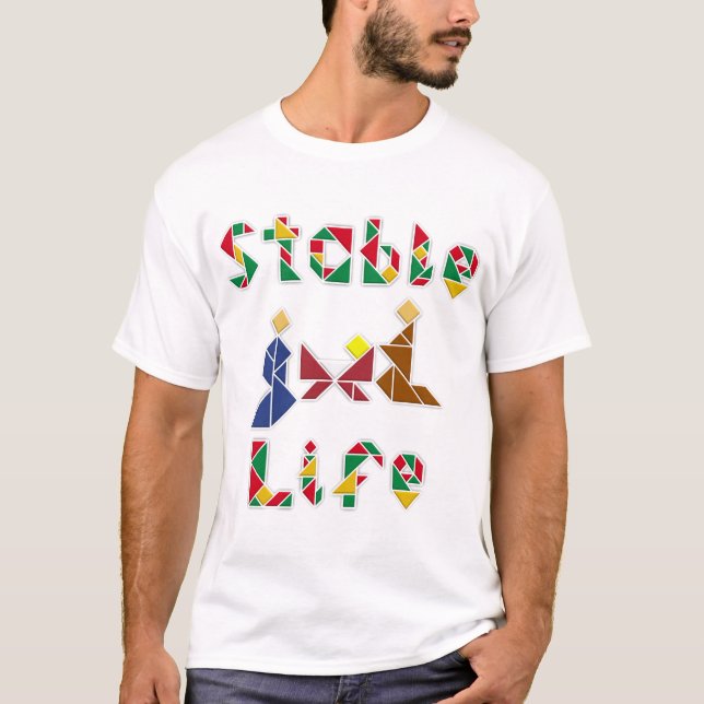 T-shirt Vie stable (Devant)