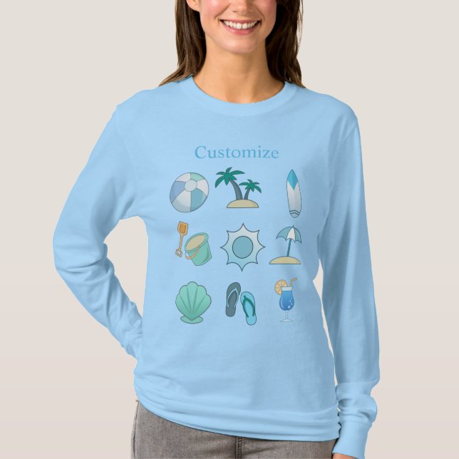 T-shirt Vie sur la plage Thunder_Cove (Devant)