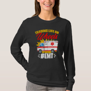 T-shirt Vie sur roues Technicien Médicale d'urgence Ambu
