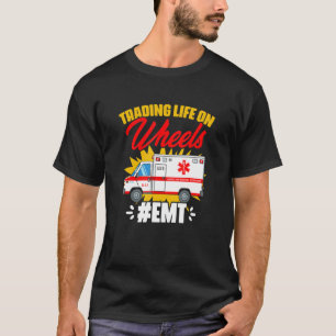 T-shirt Vie sur roues Technicien Médicale d'urgence Ambu
