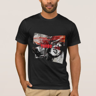 T-shirt Vie turbo moderne