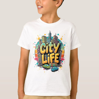 T-shirt Vie urbaine - Vibration urbaine et Vibes de rue