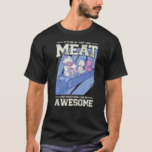 T-shirt Vie Végétarienne Absolument Végétalienne Premium