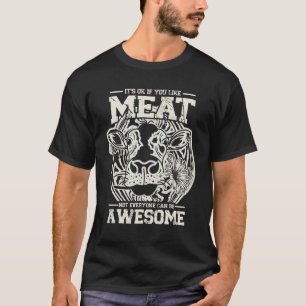 T-shirt Vie végétarienne Muscle Absolument Végétalien 1