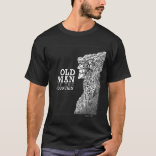 T-shirt Vieil Homme de la Montagne icône amis du New Hamps