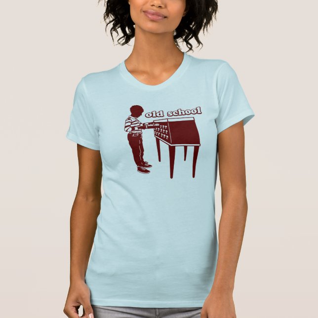 T-shirt Vieille école (Devant)