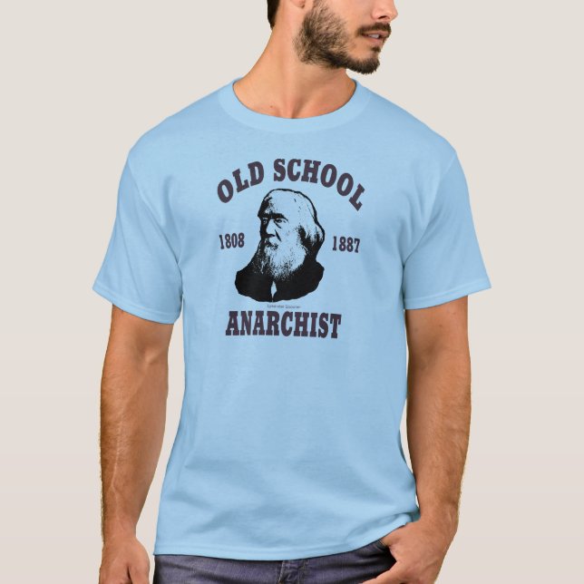 T-shirt Vieille école -- Lysander Spooner (Devant)