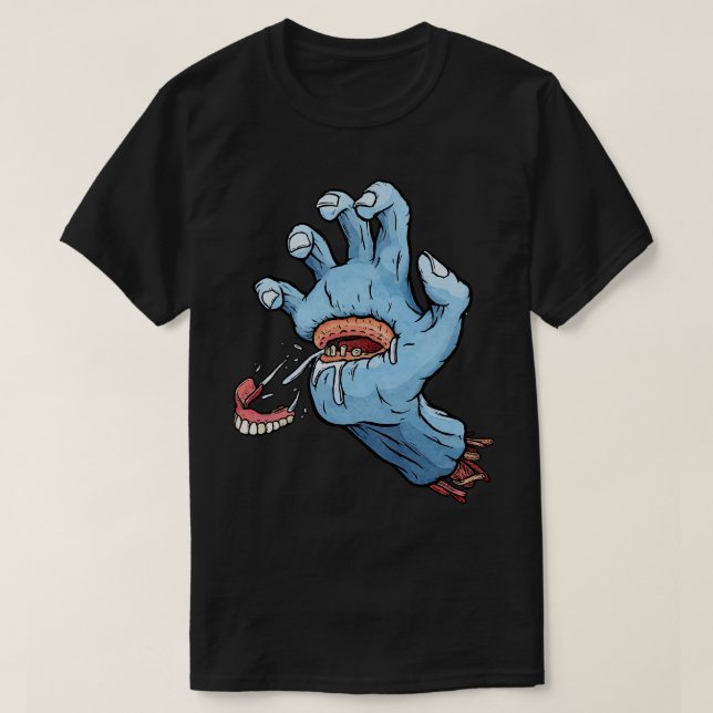 T-shirt Vieille main de gomme (Design devant)
