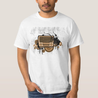 T-shirt Vieille radio
