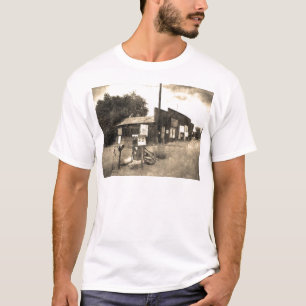 T-shirt Vieille station service vintage