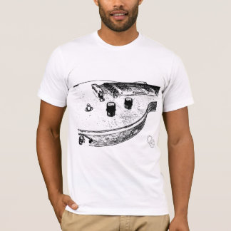 T-shirt Vieilles guitares de fantôme