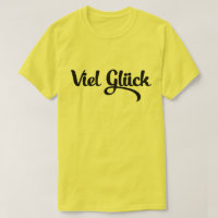 Viel Glück | Bonne chance Langue Allemande