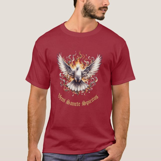 T-shirt Viens Saint-Esprit  (Devant)