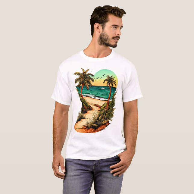 T-shirt ViePlage (Devant entier)
