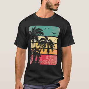 T-shirt Vieques Porto Rico Vintage Summer T Shirt