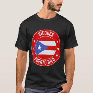 T-shirt Vieques, ville de Porto Rico