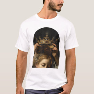 T-shirt Vierge Cavarozzi Avec Anges, Renaissance Chrétienn