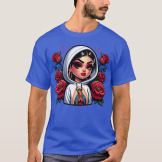 T-shirt Vierge de Guadalupe Notre-Dame de Guadalupe fille
