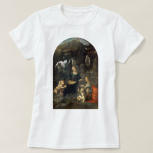 T-shirt Vierge des Rochers, Léonard de Vinci