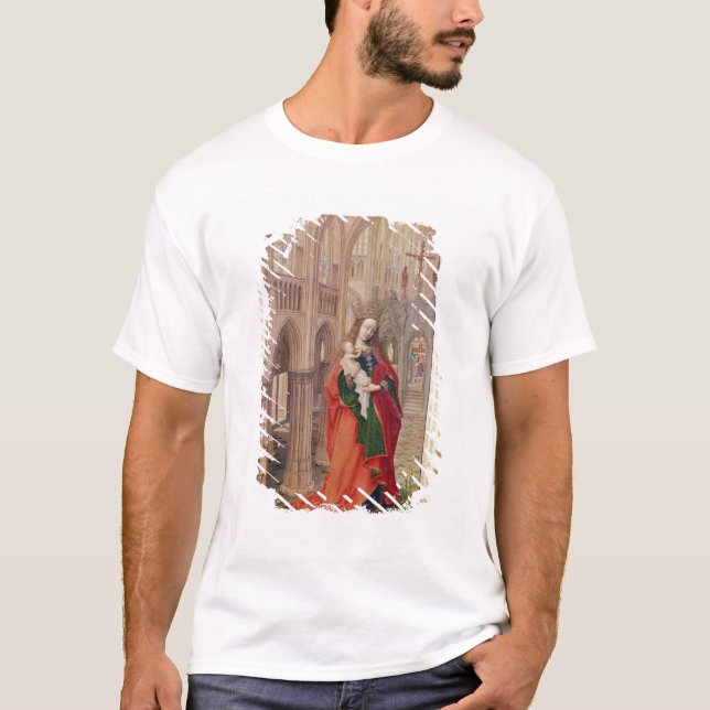 T-shirt Vierge et enfant (Devant)
