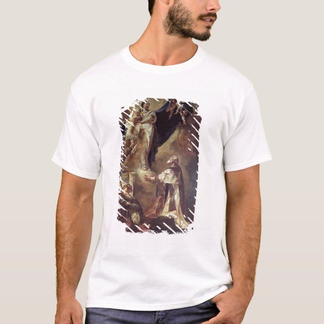 T-shirt Vierge et enfant apparaissant à St Philip Neri, (Devant)