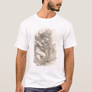 T-shirt Vierge et enfant avec St Anne, c.1501-10 (stylo et