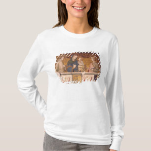 T-shirt Vierge et enfant avec St Francis et St John