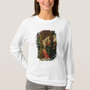 T-shirt Vierge et enfant avec un moine bénédictin