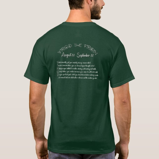 T-Shirt Vierge – Forêt Profonde (Dos)