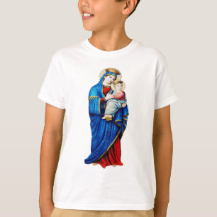 T-shirt Vierge Marie avec Bébé Jésus
