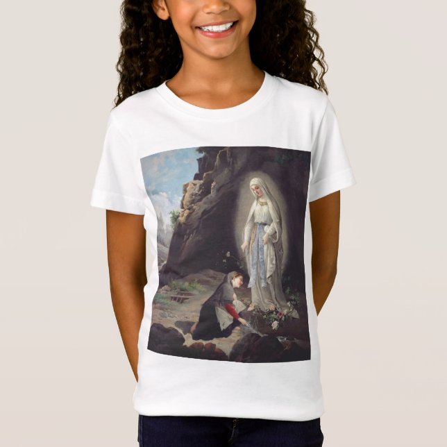 T-Shirt Vierge Marie de Lourdes (Devant)