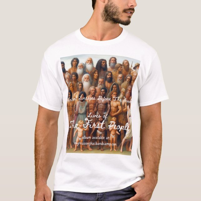 T-shirt Vies de la première personne Album couverture T-sh (Devant)
